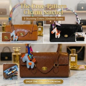 crocodile leather Shoulder Bag all colors | New and unique design